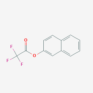 molecular formula C12H7F3O2 B1634397 Trifluoroacetic acid, 2-naphthyl ester 