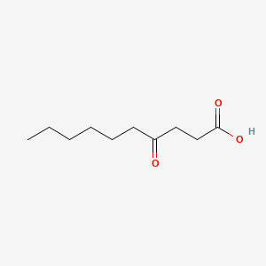 molecular formula C10H18O3 B1634403 4-Oxodecanoic acid CAS No. 4144-54-1