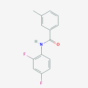 N-(2,4-difluorophenyl)-3-methylbenzamide