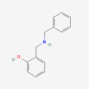 molecular formula C14H15NO B1634440 2-[(Benzylamino)methyl]phenol 