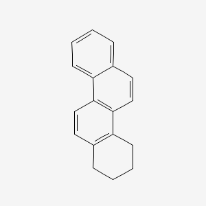 molecular formula C18H16 B1634448 1,2,3,4-Tetrahydrochrysene CAS No. 104460-72-2