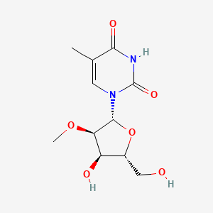 molecular formula C11H16N2O6 B1634449 2'-O-methyl-5-methyluridine CAS No. 55486-09-4