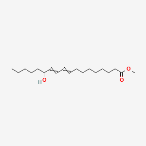 molecular formula C19H34O3 B1634450 9,11-Octadecadienoic acid, 13-hydroxy-, methyl ester, (E,E)- 