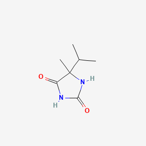 molecular formula C7H12N2O2 B1634454 5-Isopropyl-5-methylimidazolidine-2,4-dione CAS No. 5455-35-6