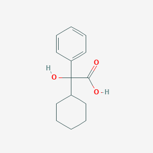molecular formula C14H18O3 B016345 2-环己基-2-羟基-2-苯乙酸 CAS No. 4335-77-7