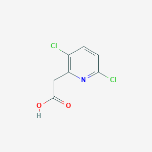 molecular formula C7H5Cl2NO2 B1634508 2-(3,6-Dichloropyridin-2-yl)acetic acid 