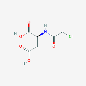 molecular formula C6H8ClNO5 B1634520 Chloroac-Asp-OH 