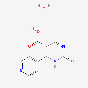molecular formula C10H9N3O4 B1634523 2-Hydroxy-4-(4-pyridinyl)-5-pyrimidinecarboxylic acid hydrate 