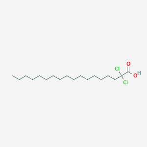 molecular formula C18H34Cl2O2 B1634557 Dichlorostearic acid CAS No. 31135-63-4