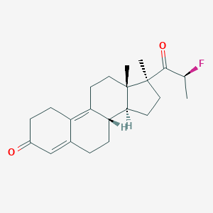 molecular formula C22H29FO2 B163464 21-Fluoropromegestone CAS No. 128855-74-3