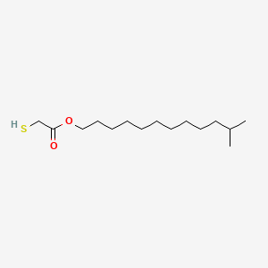 molecular formula C15H30O2S B1634706 Isotridecyl mercaptoacetate CAS No. 57417-85-3