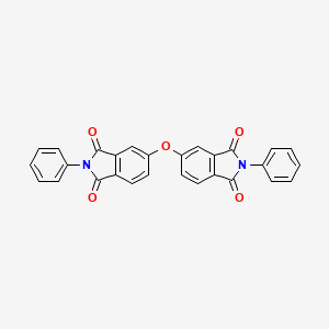 molecular formula C28H16N2O5 B1634712 Phthalimide, 4,4'-oxybis[N-phenyl- 
