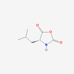 molecular formula C7H11NO3 B1634713 (R)-4-Isobutyloxazolidine-2,5-dione 