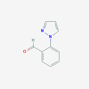 B163472 2-Pyrazol-1-yl-benzaldehyde CAS No. 138479-47-7