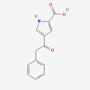 4-(2-phenylacetyl)-1H-pyrrole-2-carboxylic acid
