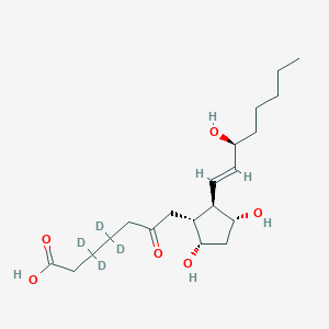 molecular formula C20H34O6 B163477 6-Keto prostaglandin F1alpha-D4 CAS No. 82414-64-0