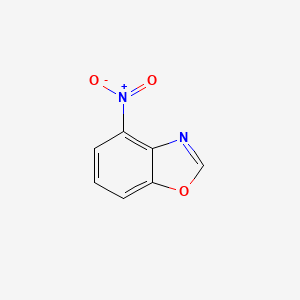 molecular formula C7H4N2O3 B1634820 4-Nitro-1,3-benzoxazole CAS No. 163808-13-7