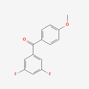 3,5-Difluoro-4'-methoxybenzophenone