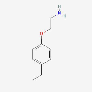 molecular formula C10H15NO B1634880 2-(4-Ethylphenoxy)ethanamine CAS No. 67333-08-8