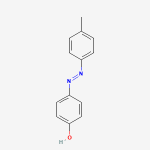 molecular formula C13H12N2O B1634892 4-Hydroxy-4'-methylazobenzene CAS No. 2497-33-8
