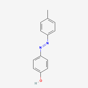 molecular formula C13H12N2O B1634892 4-Hydroxy-4'-methylazobenzol CAS No. 2497-33-8