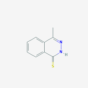 molecular formula C9H8N2S B1634909 4-Methylphthalazine-1-thiol 