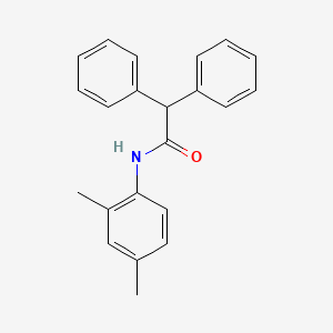 molecular formula C22H21NO B1634911 N-(2,4-dimethylphenyl)-2,2-diphenylacetamide 