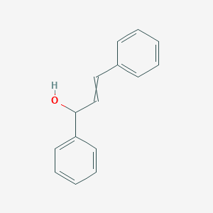 molecular formula C15H14O B1634941 1,3-Diphenylprop-2-en-1-ol 