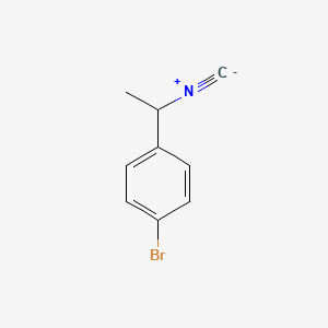molecular formula C9H8BrN B1634966 1-(4-Bromophenyl)ethylisocyanide 
