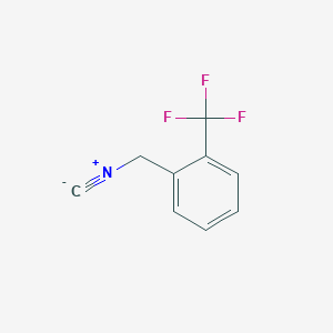 molecular formula C9H6F3N B1634999 2-Trifluoromethylbenzylisocyanide 