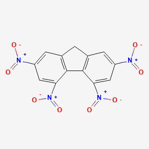molecular formula C13H6N4O8 B1635030 2,4,5,7-tetranitro-9H-fluorene CAS No. 7233-71-8