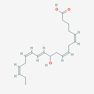 molecular formula C20H30O3 B163507 (+/-)-11-羟基-5Z,8Z,12E,14Z,17Z-二十碳五烯酸 CAS No. 99217-78-4