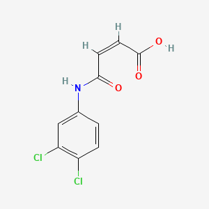molecular formula C10H7Cl2NO3 B1635111 (Z)-4-((3,4-dichlorophenyl)amino)-4-oxobut-2-enoic acid CAS No. 21395-61-9