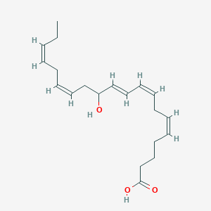 molecular formula C20H30O3 B163512 12-Hydroxyeicosapentaenoic acid CAS No. 81187-21-5