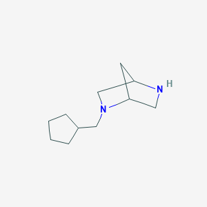 2-(Cyclopentylmethyl)-2,5-diazabicyclo[2.2.1]heptane