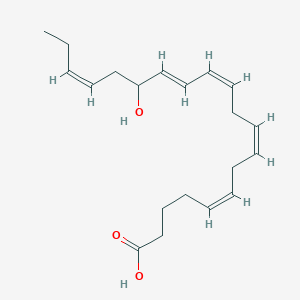 molecular formula C20H30O3 B163517 (+/-)-15-hydroxy-5Z,8Z,11Z,13E,17Z-eicosapentaenoic acid CAS No. 88852-33-9