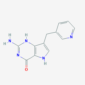molecular formula C12H11N5O B163527 Peldesine CAS No. 133432-71-0