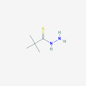 molecular formula C5H12N2S B1635358 2,2-Dimethylpropanethiohydrazide 