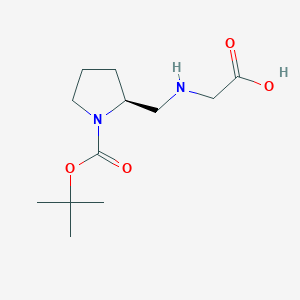 (S)-2-[(Carboxymethyl-amino)-methyl]-pyrrolidine-1-carboxylic acid tert-butyl ester