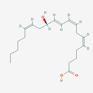 molecular formula C20H24D8O3 B163542 12(S)-HETE-d8 CAS No. 84807-90-9
