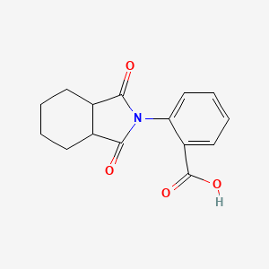 molecular formula C15H15NO4 B1635432 2-(1,3-Dioxo-octahydro-isoindol-2-yl)-benzoic acid 