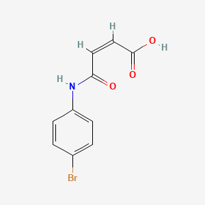 molecular formula C10H8BrNO3 B1635555 N-(4-Bromophenyl)maleamic acid CAS No. 59256-47-2