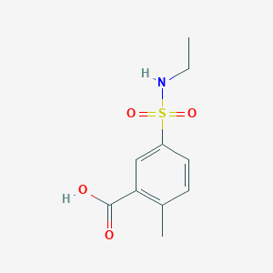 5-[(Ethylamino)sulfonyl]-2-methylbenzoic acid