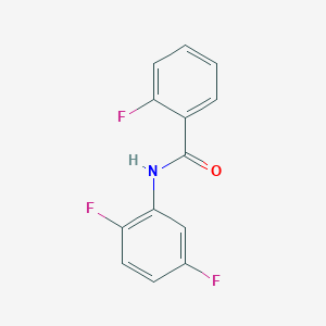 N-(2,5-difluorophenyl)-2-fluorobenzamide