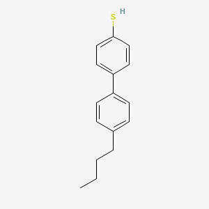 molecular formula C16H18S B1635636 4-(4-Butylphenyl)benzenethiol 
