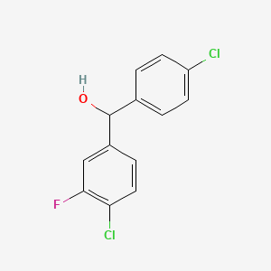 4,4'-Dichloro-3-fluorobenzhydrol