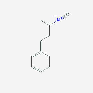 molecular formula C11H13N B1635660 1-Methyl-3-phenylpropylisocyanide 