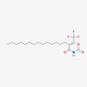 5-Tetradecyl-6-trifluoromethyl[1,3]oxazine-2,4-dione