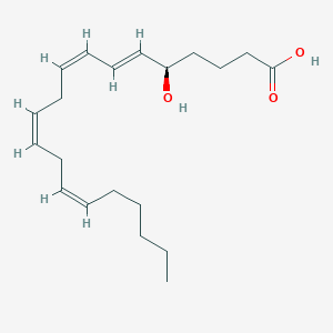 molecular formula C20H32O3 B163567 5R-hydroxy-6E,8Z,11Z,14Z-eicosatetraenoic acid CAS No. 61641-47-2