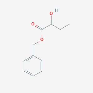molecular formula C11H14O3 B163568 Benzyl 2-hydroxybutanoate CAS No. 130516-25-5